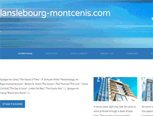 Tablet Screenshot of lanslebourg-montcenis.com