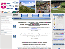 Tablet Screenshot of lanslebourg-montcenis.fr